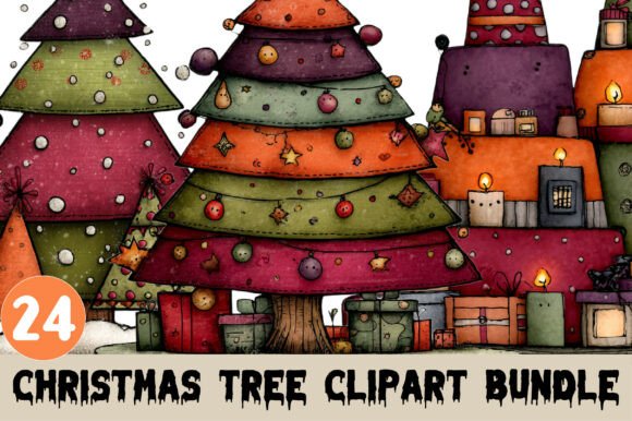 Christmas Tree Clipart: Elevating Illustrations
