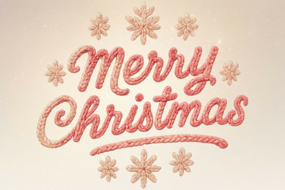 Cozy Yarn Christmas Sweater PNG Illustrations