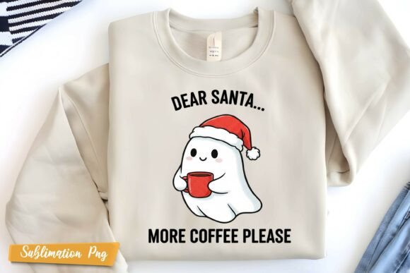 Ghost Christmas Hat PNG: Illustrations for Festive Web Design
