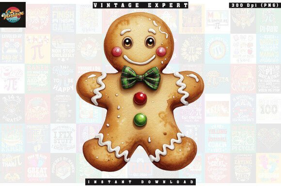 Gingerbread Sweet Cookie Christmas PNG Review