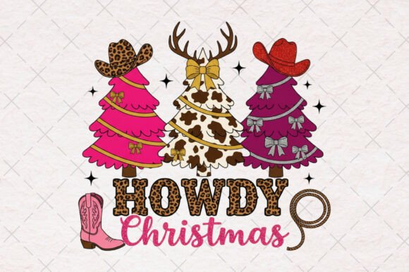 Howdy Christmas Png: Festive Illustrations for Crafters