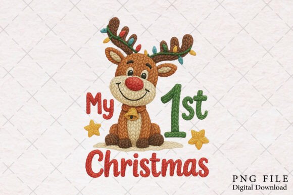 Review: Yarn Crochet Baby’s First Christmas Png